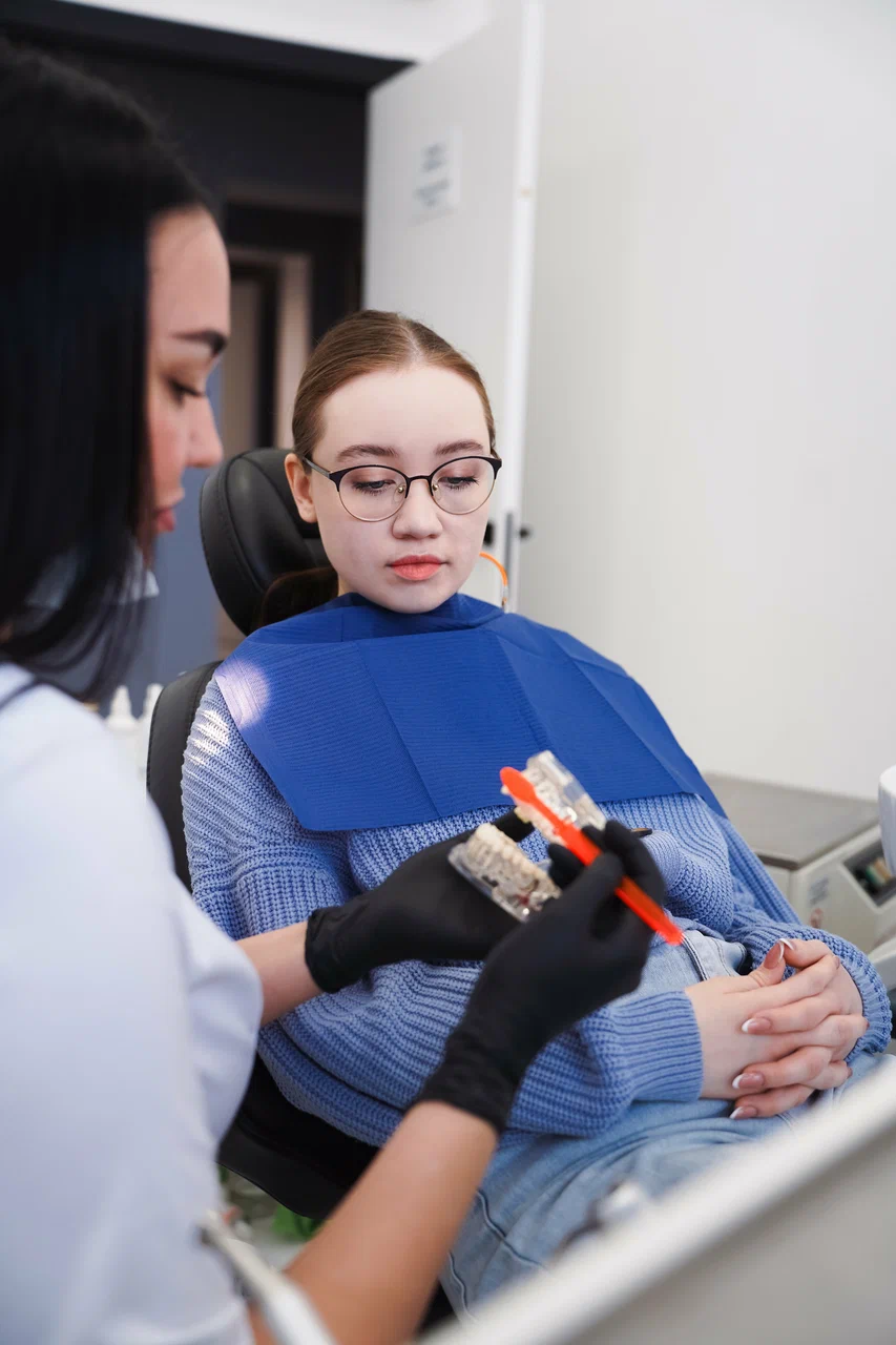 Консультация пациента в кабинете Ламикс
